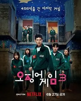 《鱿鱼游戏 第三季》震撼来袭：人性游戏再度升级，生存还是毁灭？